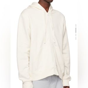 Alo Yoga Ivory Everyday Day Zip Up Hoodie